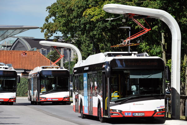Ladestation für Elektro-Busse