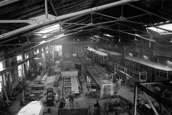 Construction of the V6 wagons