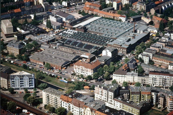 Aerial view FFG in Hamburg-Eppendorf